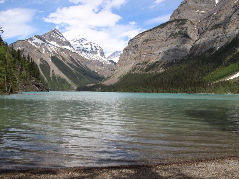 Kinney Lake - First Viewpoint at 4km mark
